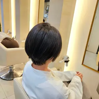 ショート タカギ ヨウコのヘアスタイル