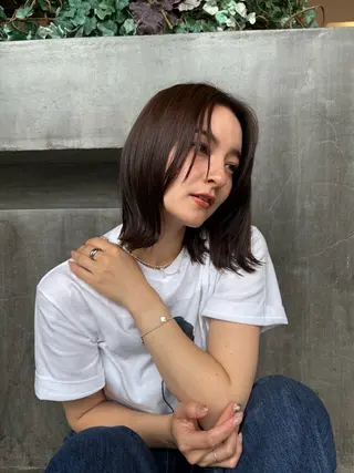 ミディアム Serina カラーモデル募集中！のヘアスタイル