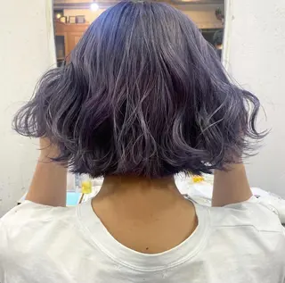 ショート カラー ヘアアレンジ 福岡似合わせレイヤー /ウルフ/ハイトーンのヘアスタイル
