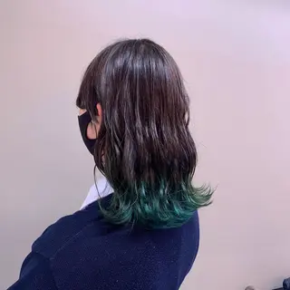 セミロング カラー パーマ ヘアアレンジ メンズ 🌈トレンドヘア 🌈WATARU🌈のヘアスタイル