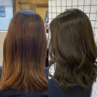 カラー ソウワ ヒナコのヘアスタイル