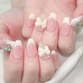 ネイル MoMoA Nail ネイル長さ出し専門店のネイルデザイン