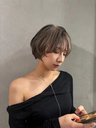 ショート カラー ヘアアレンジ ravens代表 ヒロムのヘアスタイル
