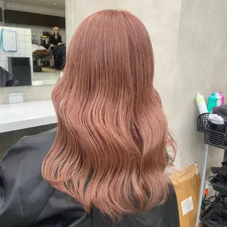 ミディアム カラー ヘアアレンジ Over hair_ misakiのヘアスタイル