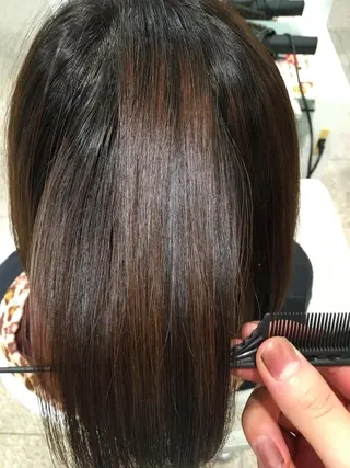 ミディアム 似合わせカット 迫留由弥のヘアスタイル
