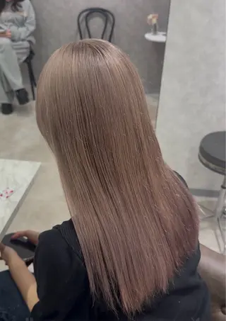 ロング カラー 色落ちまで盛れる 💟まなみのヘアスタイル