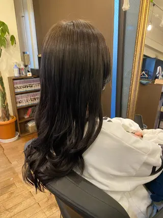 ロング 吉川 眞之亮のヘアスタイル