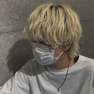カラー メンズ メンズパーマの達人 KAITOのヘアスタイル