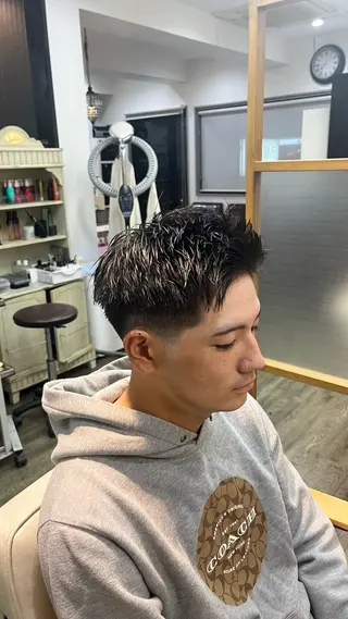 ショート 二宮 清峰のヘアスタイル