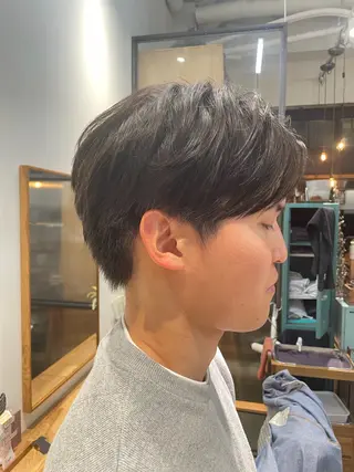 ショート メンズ KOTKA 大山和希のヘアスタイル