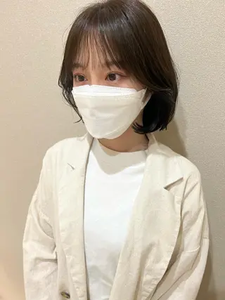 ショート カラー 外国人対応 佐久間のヘアスタイル