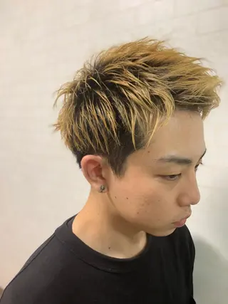 ショート メンズ 中本 愛理のヘアスタイル