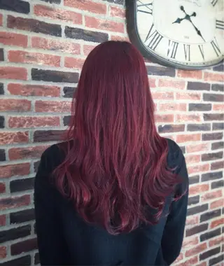 ミディアム セミロング ロング カラー メンズ特化美容師 カラー専門ぺーターのヘアスタイル