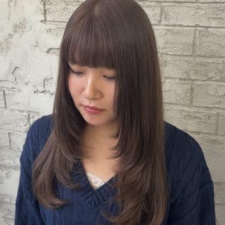 ロング 透明感ブリーチカラー 🩶Momo🩶のヘアスタイル