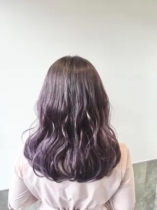 ミディアム カラー yoshi ☆のヘアスタイル