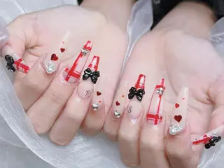 メンズ ネイル ✨Bloom Ruby❣️のネイルデザイン