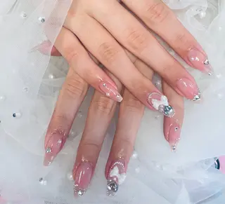 ネイル 渋谷T&B りお ロング無制限中💫のネイルデザイン