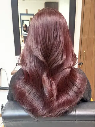 ロング ハイトーン/透明感 カラー🍒SHIONのヘアスタイル