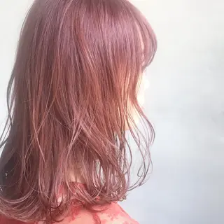 ミディアム カラー クドウレイ fifth神南のヘアスタイル