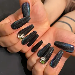 ロング ネイル nail salon azuのネイルデザイン