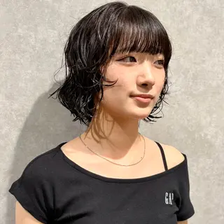 パーマ 似合わせカラー/ 暖色カラー/セイナのヘアスタイル