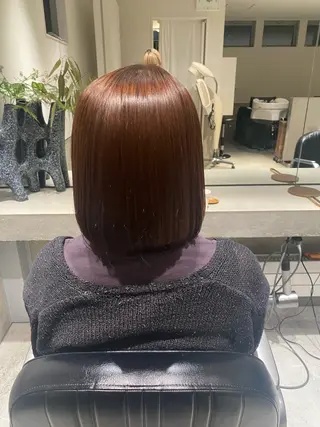 ミディアム リコ🩵 ショートカットのヘアスタイル