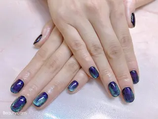 ネイル chiara 長さ出し/パラジェルのネイルデザイン
