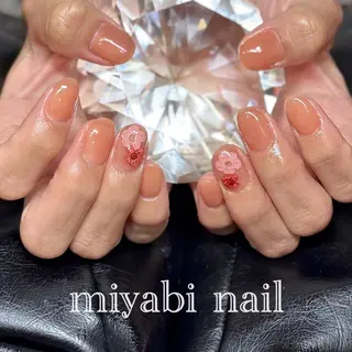 ネイル miyabi nail 桂川駅近くのネイルデザイン