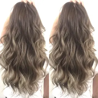 ロング カラー 井上 一平のヘアスタイル