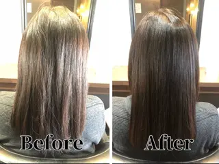 セミロング CARES千葉店 髪質改善美容室のヘアスタイル