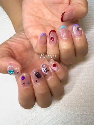 ネイル Relier ルリエ ayakaのネイルデザイン