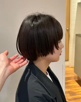 ショート 海奈 メンズカットのヘアスタイル