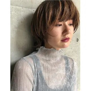 ショート 横田 美咲のヘアスタイル
