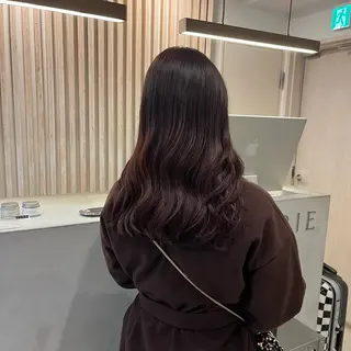 ロング 冨井 ほのかのヘアスタイル