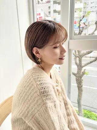 手話美容師/ 松屋町/shokoのヘアスタイル