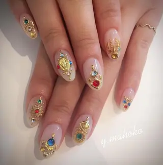 ネイル パラジェル有/ 長さだし/mahoのネイルデザイン