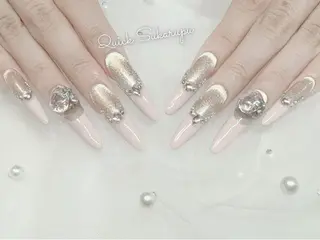 ロング Quick Sukarupuのネイルデザイン