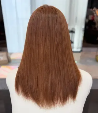 ロング カラー 🐈‍⬛momo🐾 ブリーチ・Wカラーのヘアスタイル