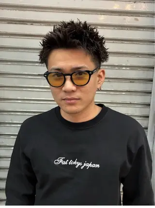 パーマ 佐古 達平のヘアスタイル