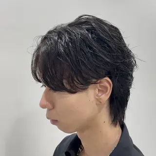 ショート パーマ メンズ クセを最大限に活かす メンズパーマ奈良大祐のヘアスタイル