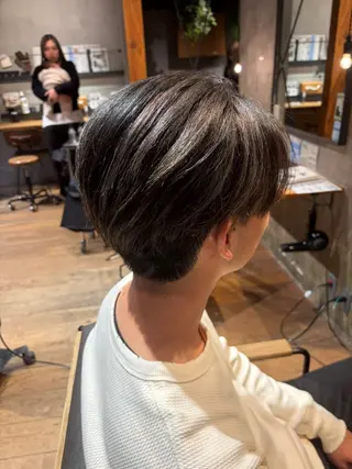 ショート arbos/鳳美容室 mahoのヘアスタイル