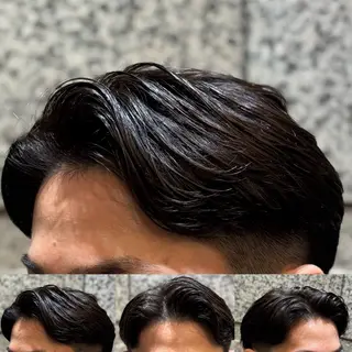 ショート パーマ メンズ 増田 諒大のヘアスタイル