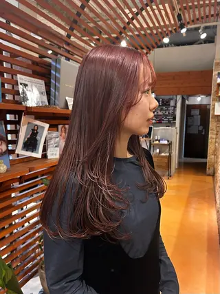 カラー レイヤー/ストレート /インナー/はるあのヘアスタイル