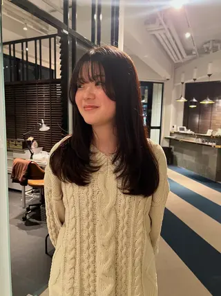 セミロング ムラコシヒカリ lapenseeのヘアスタイル