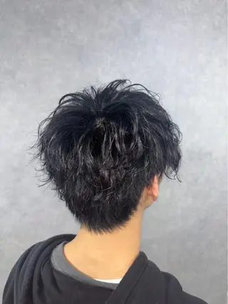 ショート メンズウルフ 船木🫡のヘアスタイル