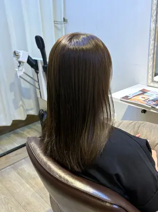 ロング カラー 上川畑 つかさのヘアスタイル