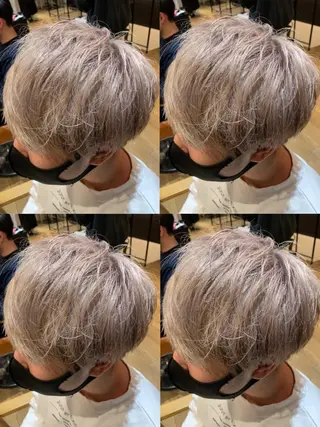 ショート 🔥メンズパーマ 特化 渡辺一翔のヘアスタイル