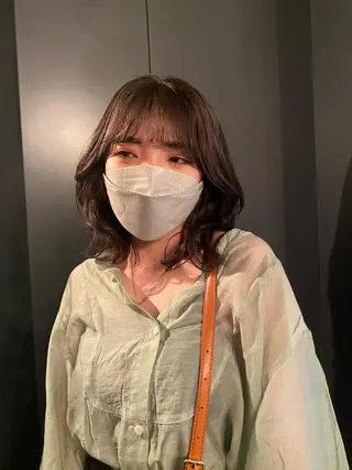 ミディアム yuu/髪質改善 カラー🌛のヘアスタイル