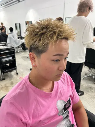ショート メンズ 【pia】 syuuのヘアスタイル
