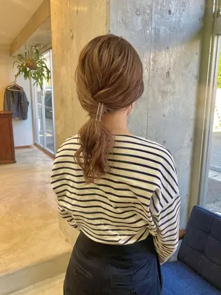 ロング ヘアアレンジ 🌷Asuka /レイヤーカット🌷のヘアスタイル